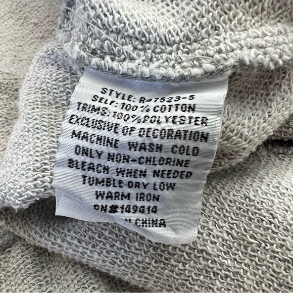 Johnny Was Light Gray Hoodie with Floral Embroidery - Picture 11 of 11